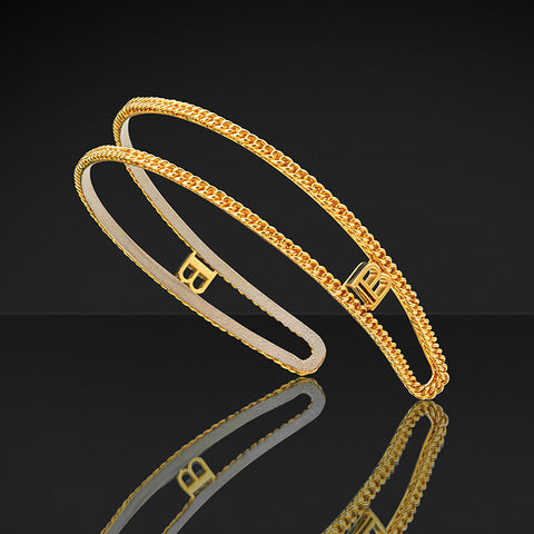 Balmain Limited Edition - Golden Headband Chain - 65%